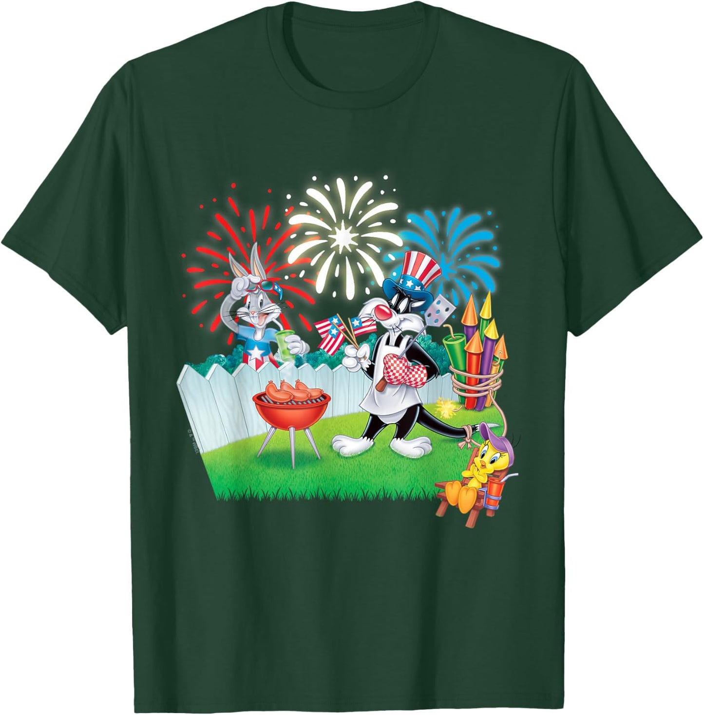 Looney Tunes 4th of July Celebration T-Shirt - T-Shirt | Forest