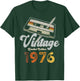 Vintage 1976 Cassette Pencil 49th Birthday T-Shirt - T-Shirt | Forest
