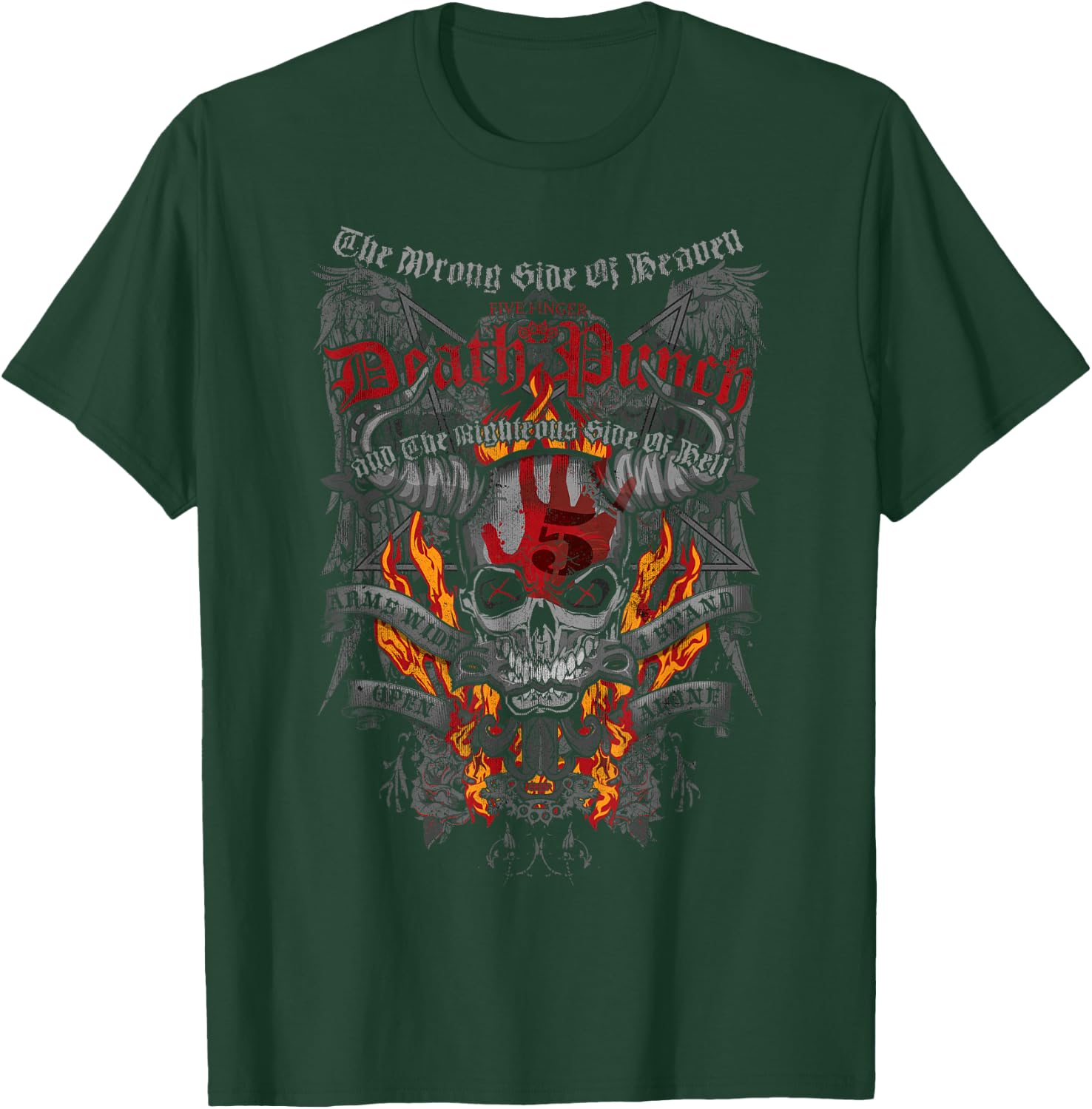 5FDP Wrong Side T-Shirt - T-Shirt | Forest
