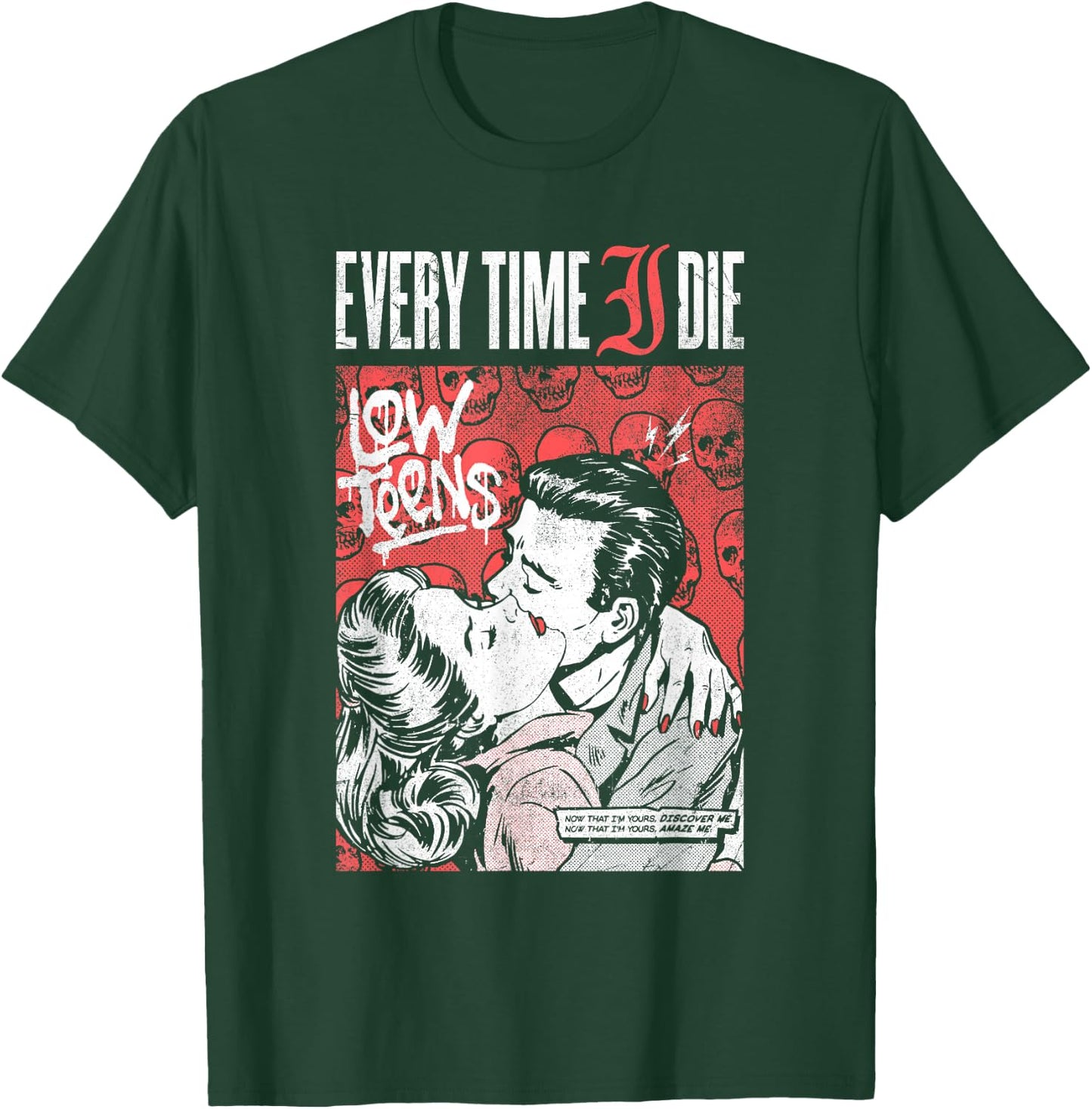 Every Time I Die - Embrace - Official Merch T-Shirt - T-Shirt | Forest