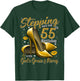 High Heels Stepping Into My 55th Birthday 55 and Fabulous T-Shirt - T-Shirt | Forest