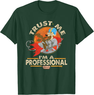 Looney Tunes Wile E Coyote I'm A Professional T-Shirt - T-Shirt | Forest