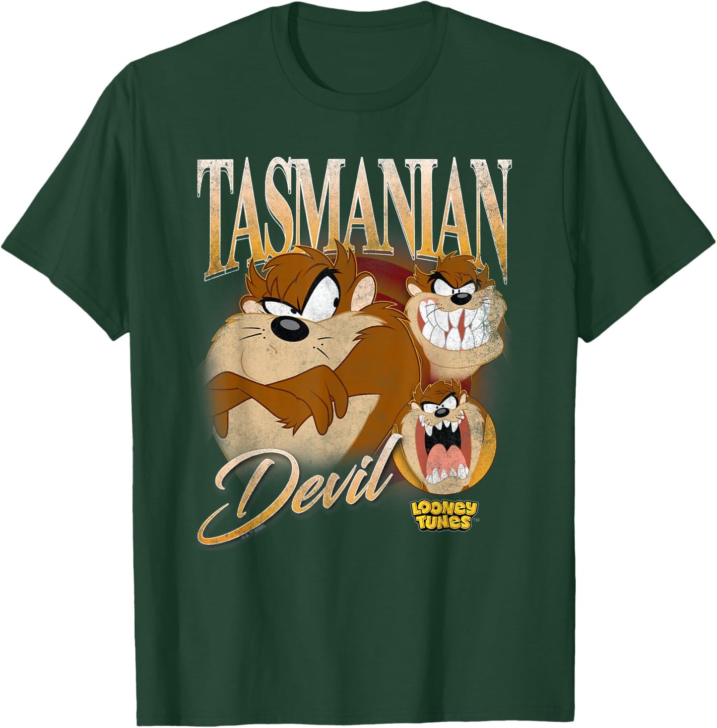 Looney Tunes Bootleg Taz T-Shirt - T-Shirt | Forest