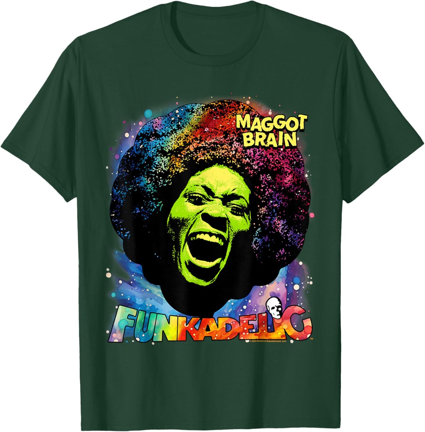 Popfunk George Clinton Funky Maggot Brain Schwarz Kinder/Erwachsene Kurzarm V-Ausschnitt S EU 42b6162e-c229-4ac8-9b6a-1bde410bd8ef T-Shirt - T-Shirt | Forest
