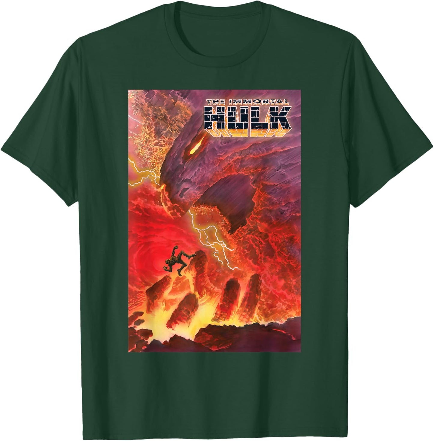 Marvel The Immortal Hulk Comic Cover T-Shirt - T-Shirt | Forest