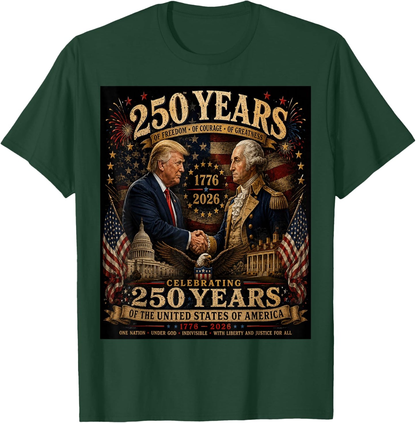 George Washington Donald Trump It's Only Treason If You Lose T-Shirt - T-Shirt | Forest