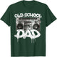 Old School Dad Boombox T-Shirt - T-Shirt | Forest