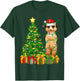 Meerkat Xmas Tree Lighting Santa Meerkat Christmas T-Shirt - T-Shirt | Forest