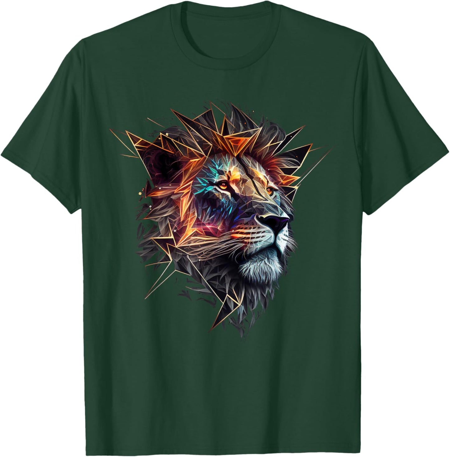 Löwe Tierliebhaber Motiv Tier Zoo Druck Löwe T-Shirt - T-Shirt | Forest