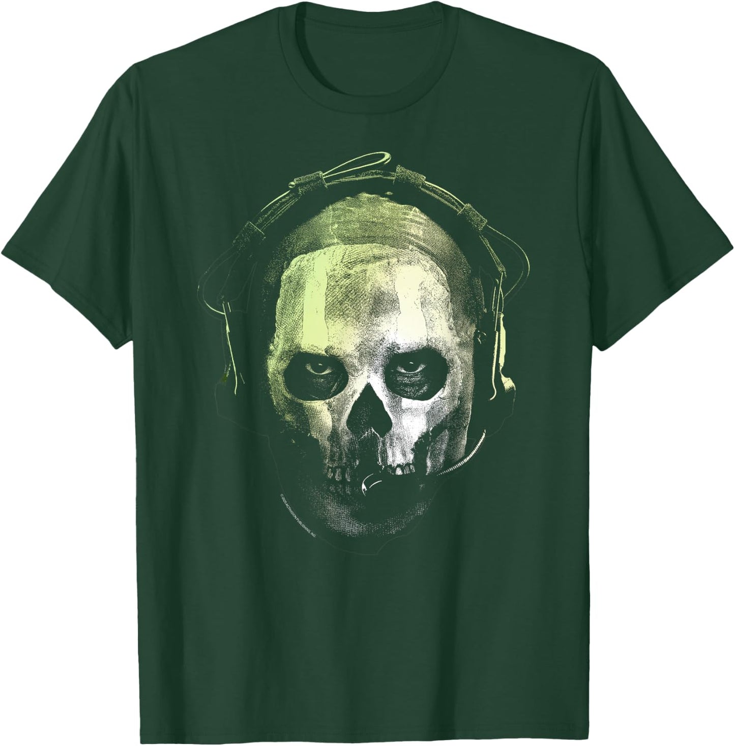 Call of Duty Ghost Skull Portrait Video Game T-Shirt - T-Shirt | Forest