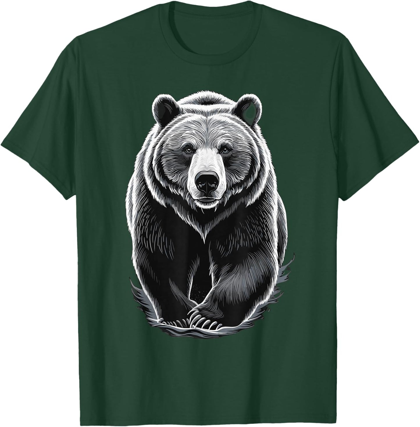 Grizzly Bär T-Shirt - T-Shirt | Forest