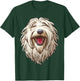 Komondor | Hungarian sheepdog | Cartoon Artwork T-Shirt - T-Shirt | Forest