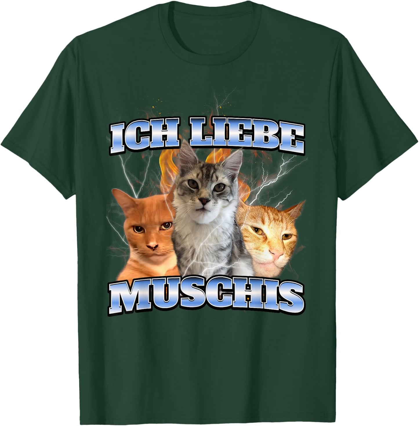 Ich liebe Muschis T-Shirt - T-Shirt | Forest