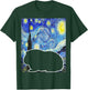 Guinea Pig Starry Night Van Gogh Guinea Pig Lover T-Shirt - T-Shirt | Forest