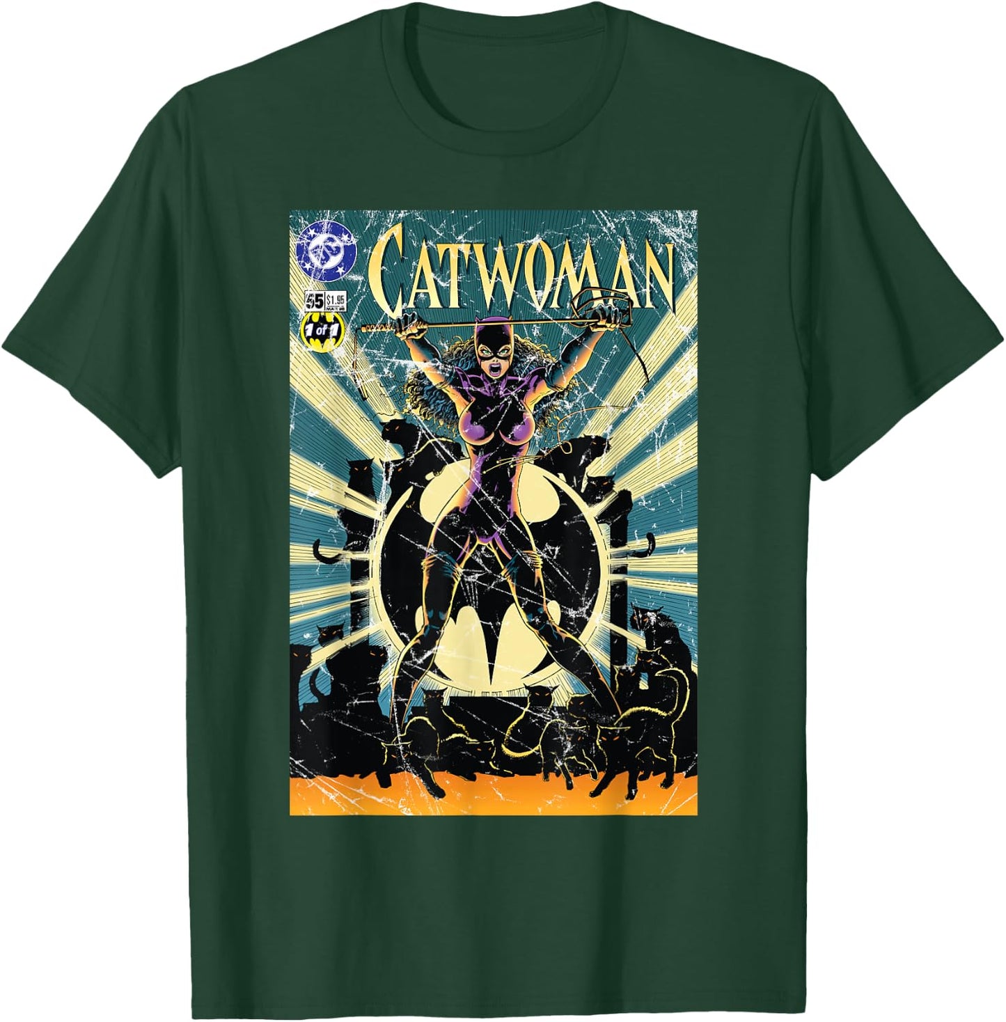 DC Catwoman Cover CW55 T-Shirt - T-Shirt | Forest