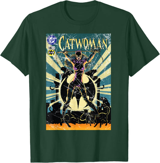 DC Catwoman Cover CW55 T-Shirt - T-Shirt | Forest