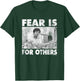 Bruce Lee Fear Is For Others Distressed Shot , Black, S T-Shirt - T-Shirt | Forest