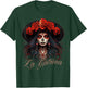 La Catrina Cool Dia De Los Muertos Design La Catrina , black T-Shirt - T-Shirt | Forest