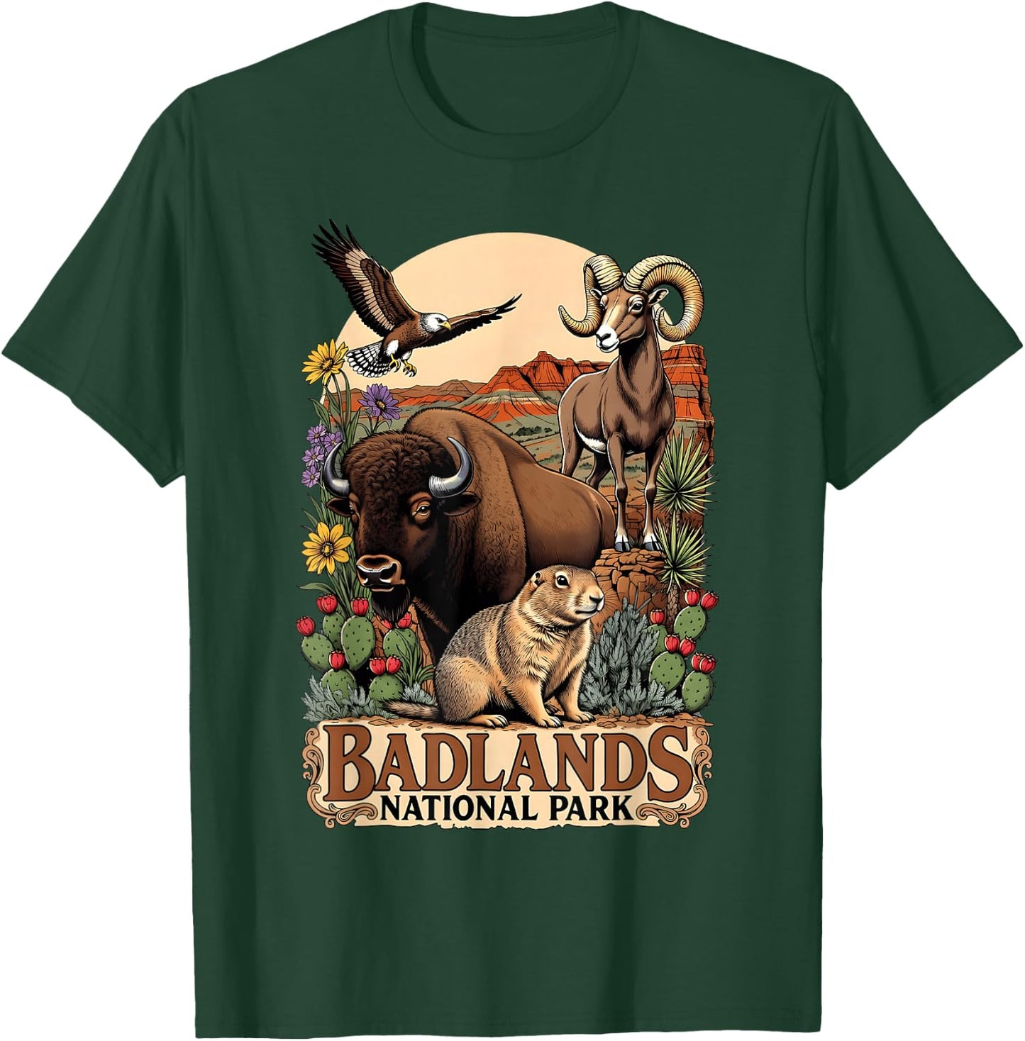 Balands National Park South Dakota T-Shirt - T-Shirt | Forest