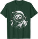 Iconic Sloth Astronaut in Astronautsuit in Space T-Shirt - T-Shirt | Forest