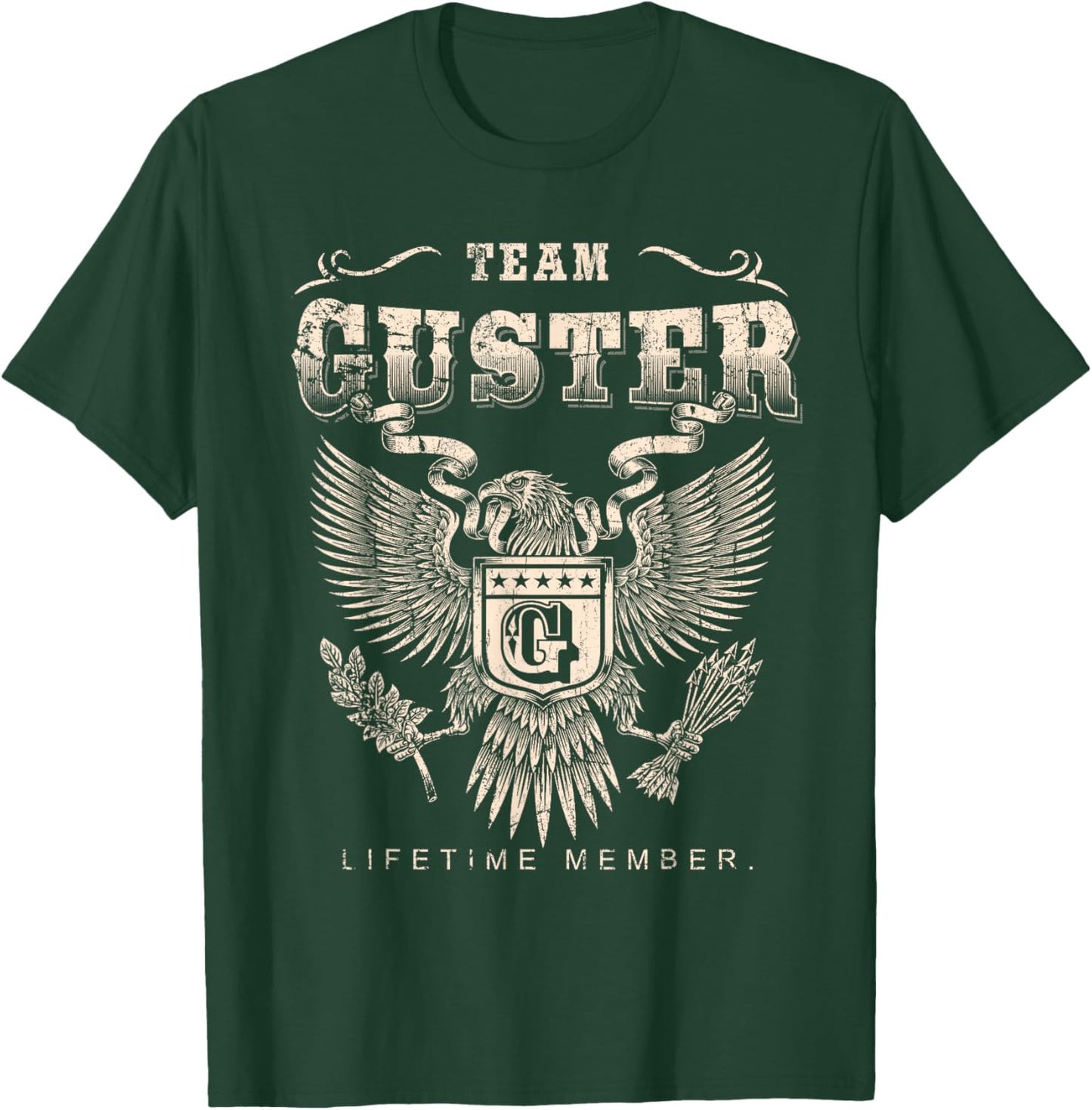 Team Guster Lifetime Member - Guster Name T-Shirt - T-Shirt | Forest