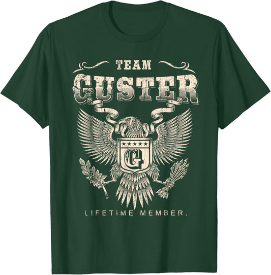 Team Guster Lifetime Member - Guster Name T-Shirt - T-Shirt | Forest