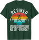 Funny Retired Definition Ham Radio Operator Amateur Radio T-Shirt - T-Shirt | Forest