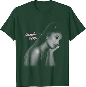 Official Ariana Grande Thank U Next , gray T-Shirt - T-Shirt | Forest