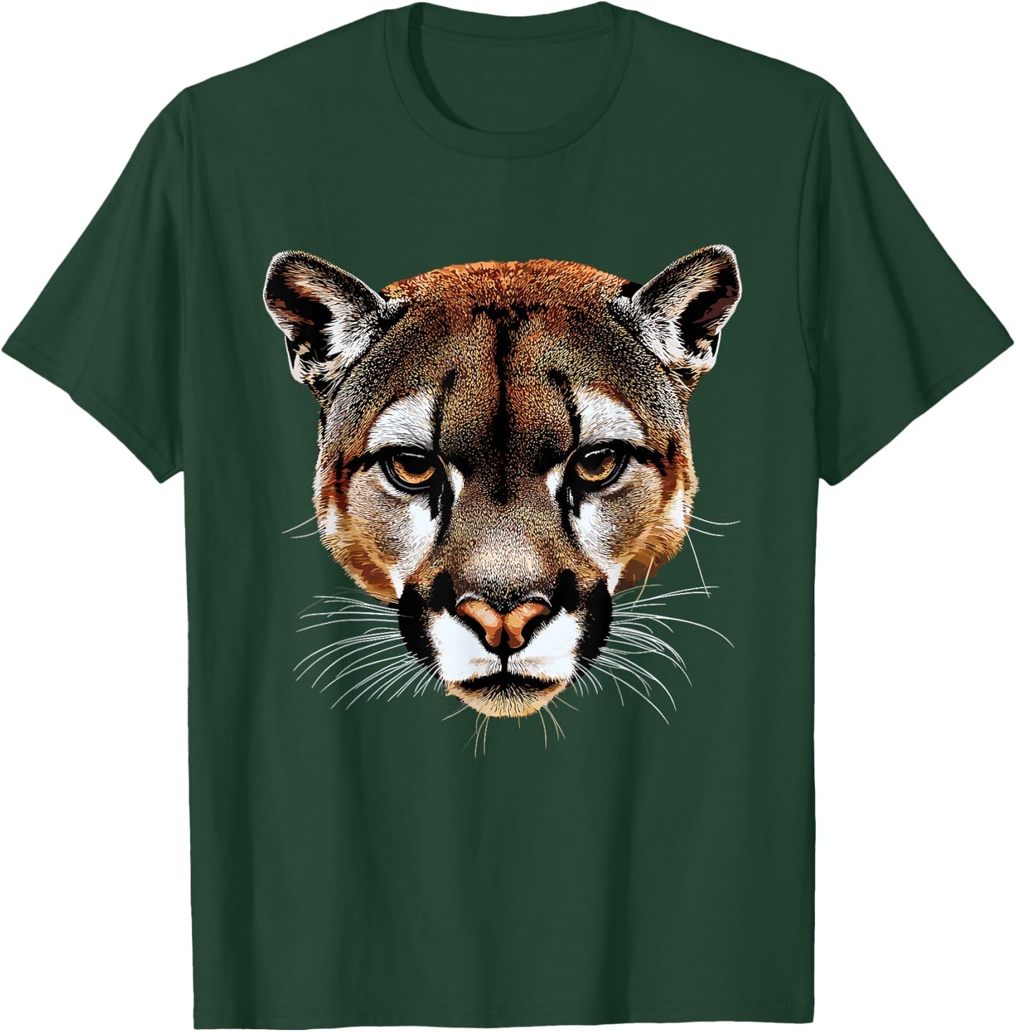 Puma Raubkatze Berglöwe Kuguar Pumas Panther Süßer Puma T-Shirt - T-Shirt | Forest