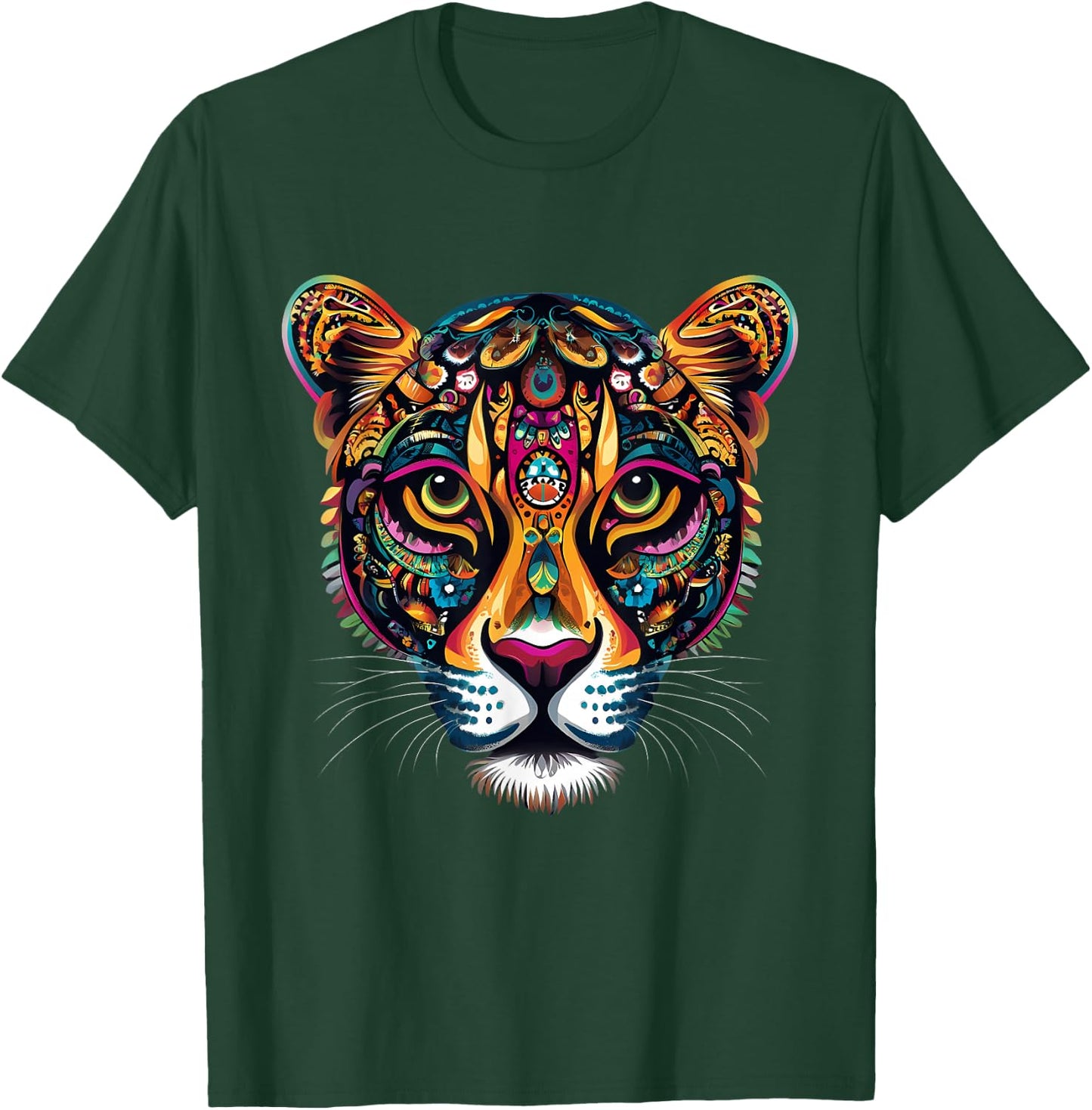 Mayan Jaguar Native Mexican Pride Quetzalcoatl Aztec God T-Shirt - T-Shirt | Forest