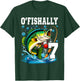 O'fishally 7 Years Old Fishing 7th Birthday Boys Kids T-Shirt - T-Shirt | Forest