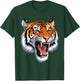 Tiger Roar Vintage Roaring Bengal Tiger Lovers T-Shirt - T-Shirt | Forest