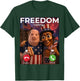 John Pork Tung Sahur Freedom Calling Meme Fireworks July 4th T-Shirt - T-Shirt | Forest
