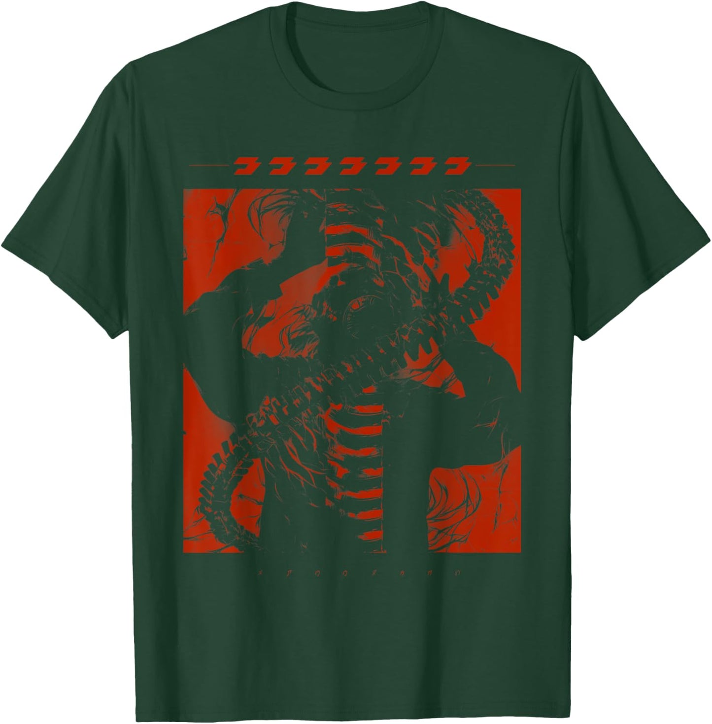 Futuristic Techwear Japanese Cyberpunk Harajuku Horror Punk , black T-Shirt - T-Shirt | Forest