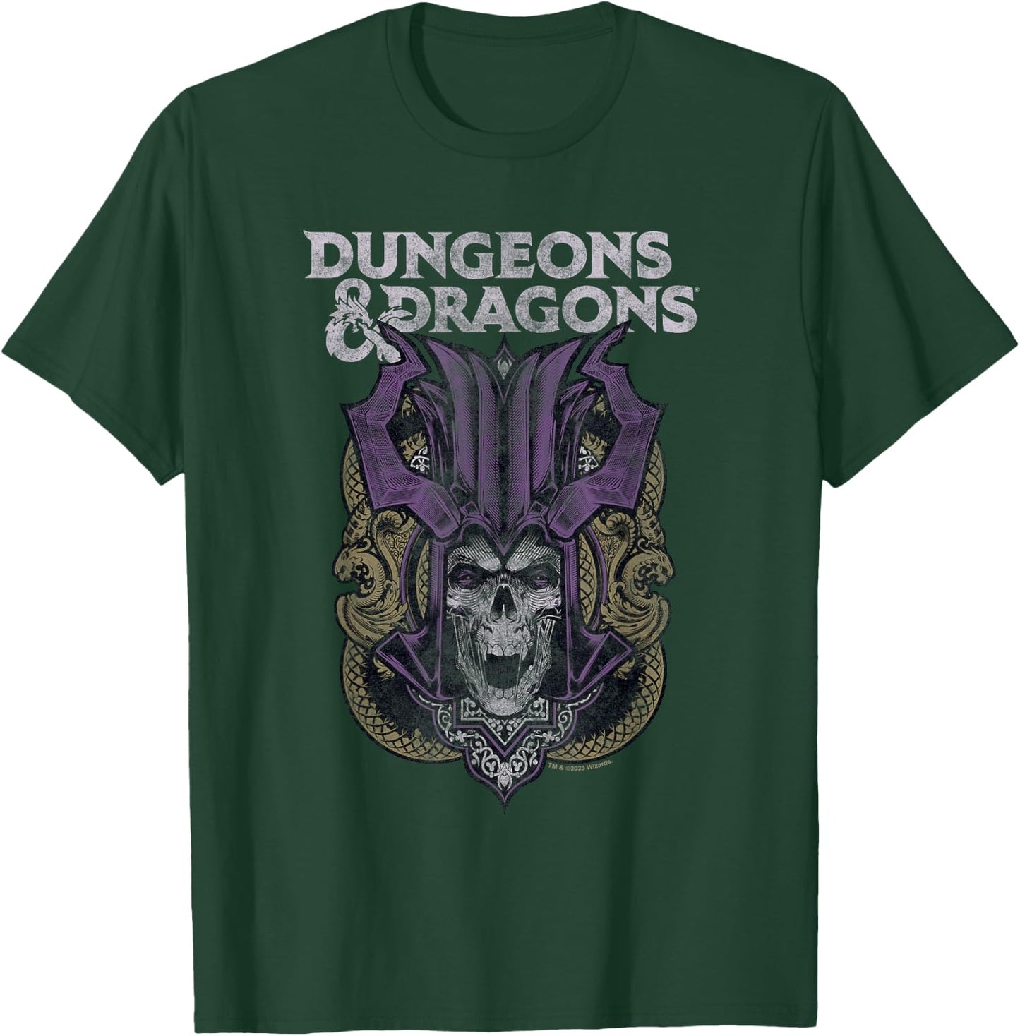 Dungeons & Dragons Acererak Lich , Black, S T-Shirt - T-Shirt | Forest