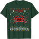 Funny Xmas Lighting Crab Lovers Ugly Christmas Sweater T-Shirt - T-Shirt | Forest