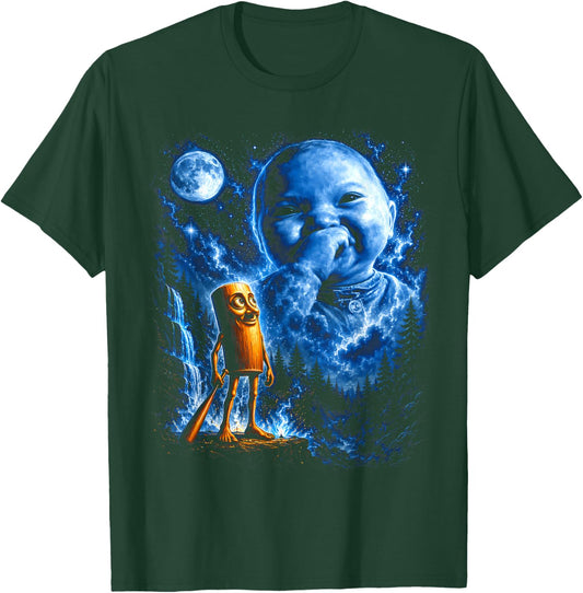Tung Tung Tung Sahur AI Baby T-Shirt - T-Shirt | Forest