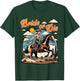 Bachelorette 1950s Cowgirl Bride Or Die Western Bach Party T-Shirt - T-Shirt | Forest