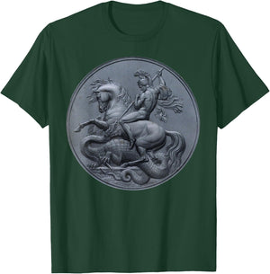 Saint George the Dragon St. George T-Shirt - T-Shirt | Forest