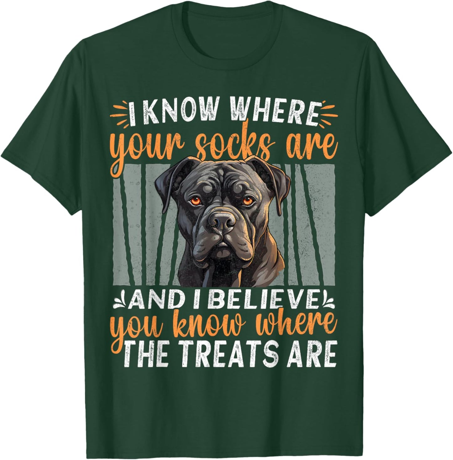 Black Corso Italiano Sayings Owner Outfit Dog Cane Corso T-Shirt - T-Shirt | Forest