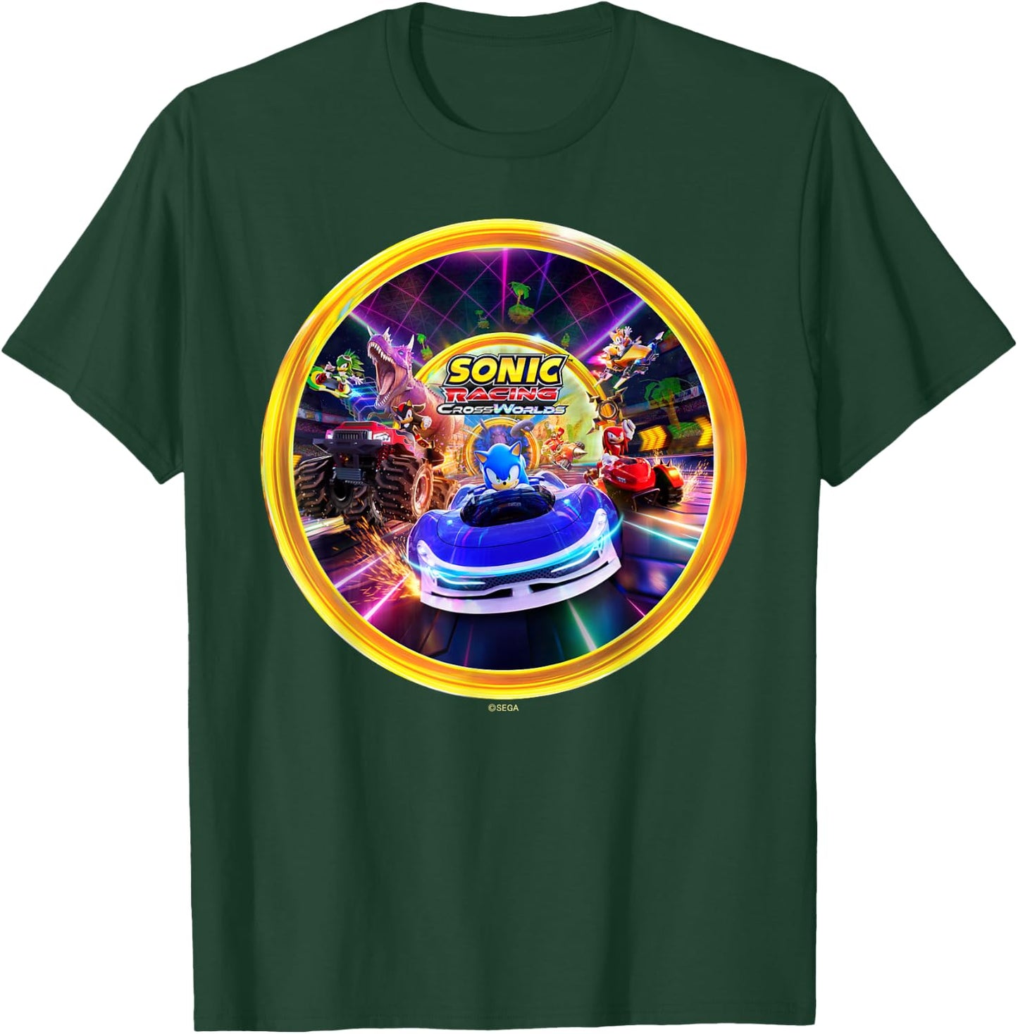 Sonic The Hedgehog: CrossWorlds T-Shirt - T-Shirt | Forest