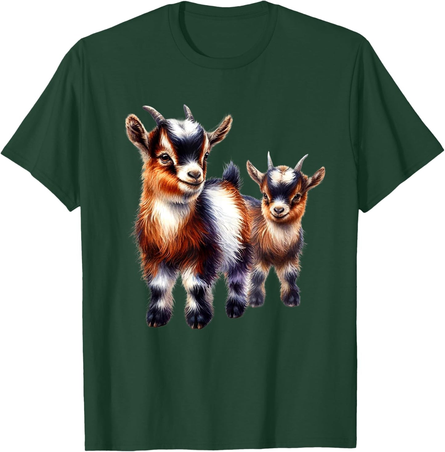Pygmy Goat Lovers Farm Pygmy Goat Owners Moms Design T-Shirt - T-Shirt | Forest