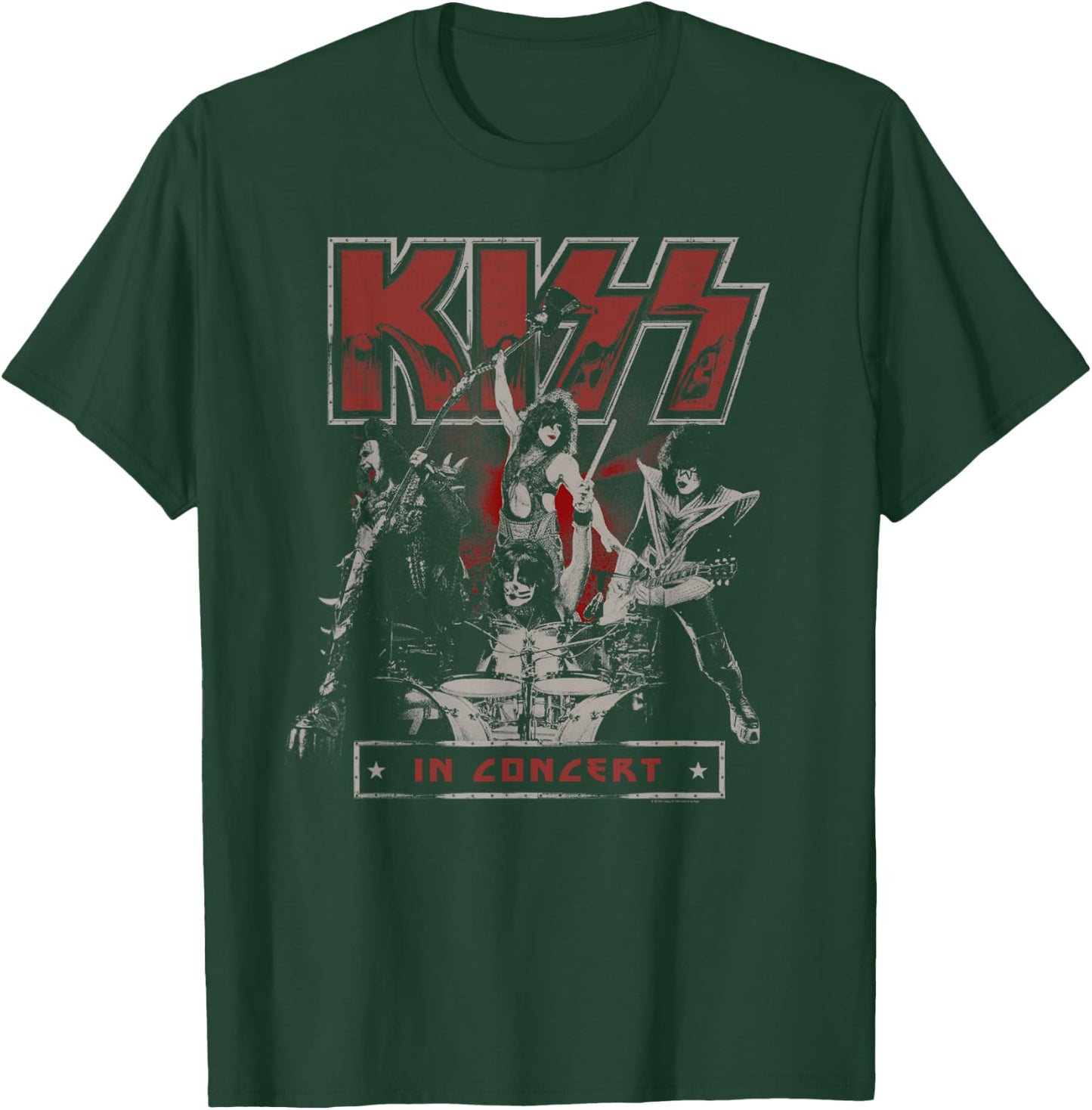 KISS - Live In Concert T-Shirt - T-Shirt | Forest