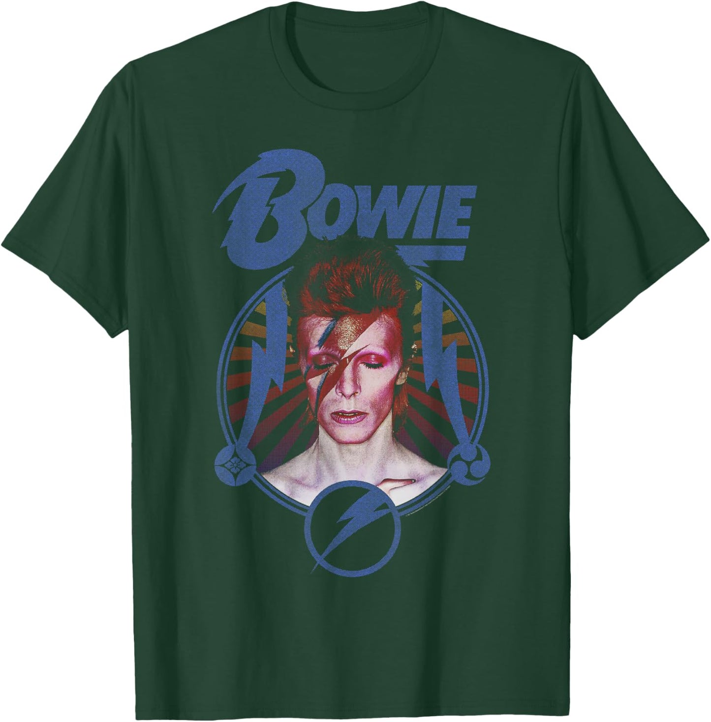 David Bowie - Blue Blitz , black T-Shirt - T-Shirt | Forest
