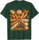 Artistic Arrangement of Bread Design Bakery T-Shirt - T-Shirt | Forest