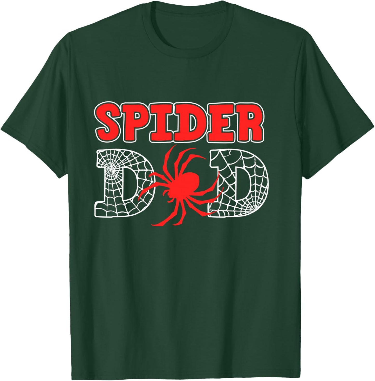 Spider Dad Spidey Birthday Family Matching Kid Daddy Spiders T-Shirt - T-Shirt | Forest