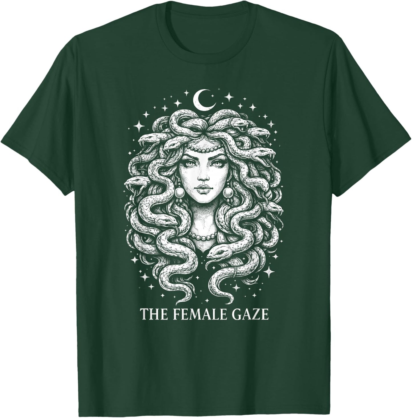 Medusa Resist The Female Gaze Petrify The Patriarchy T-Shirt - T-Shirt | Forest