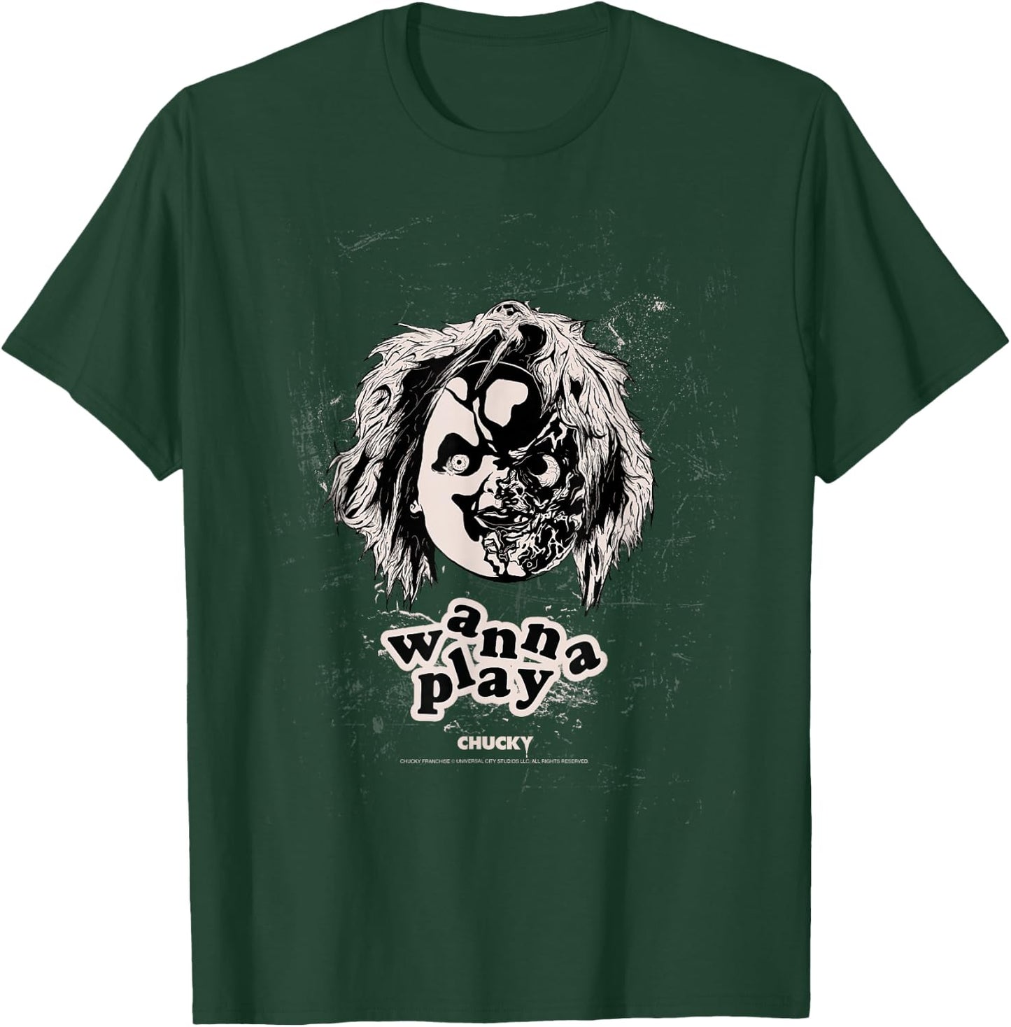 Chucky Wanna Play T-Shirt - T-Shirt | Forest