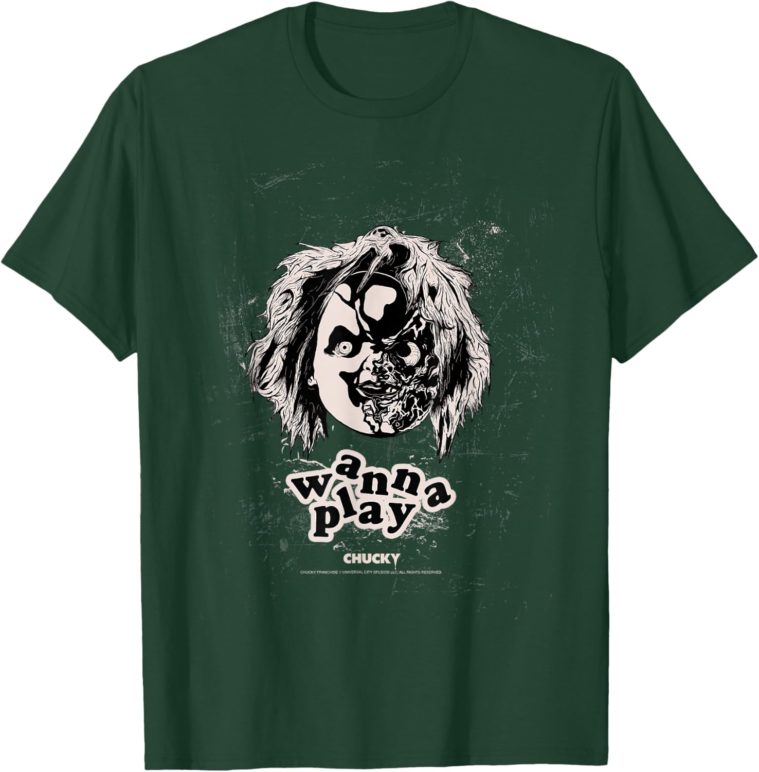 Chucky Wanna Play T-Shirt - T-Shirt | Forest