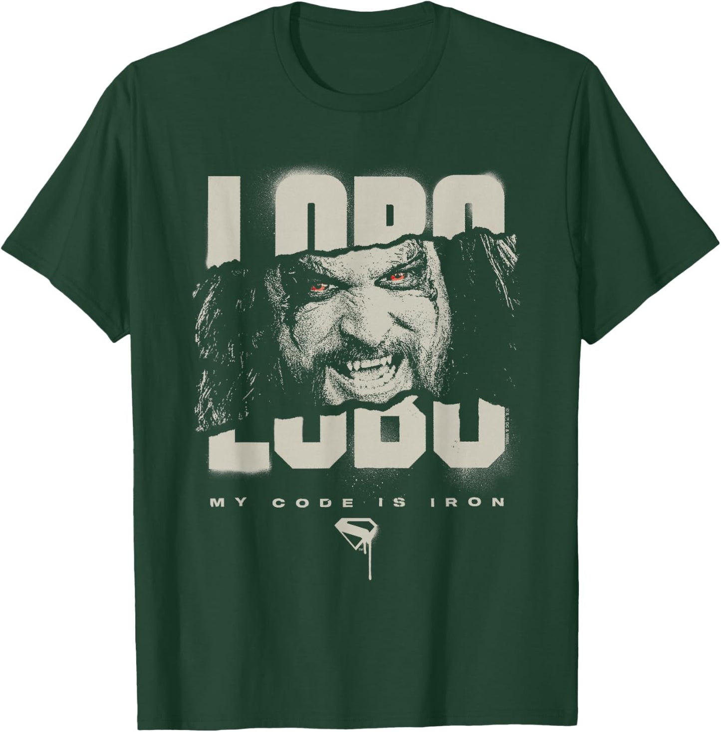 Supergirl 2026 Lobo Code is Iron T-Shirt - T-Shirt | Forest